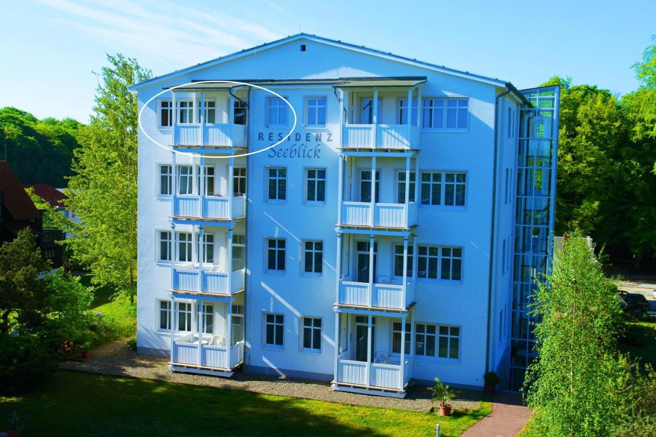 Residenz Seeblick Fewo 25 Mit Balkon Und Meerblick Sellin  Exterior foto