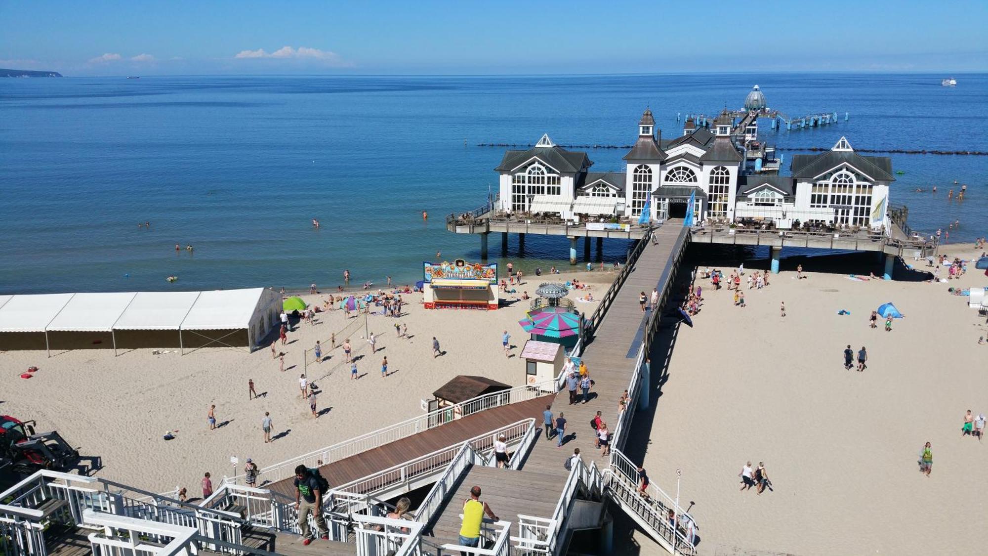 Residenz Seeblick Fewo 25 Mit Balkon Und Meerblick Sellin  Exterior foto